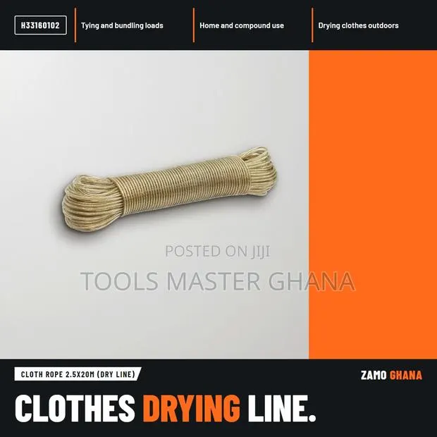 Cloth Rope 2.5X20M (Dry Line) - H · Photo 1