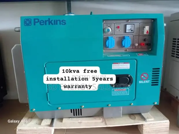 Digital Brain Perkins 10kva 13000wats Diesel Generator 10kva · Photo 1