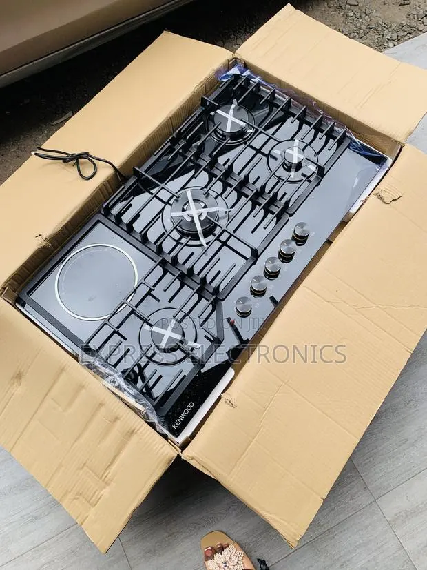 Limited Stock Kenwood 90cm Tempered Glass 4 Gas + 1 Electric · Photo 1
