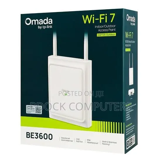 TP-Link EAP725-Outdoor Omada WiFi 7 Access Point (5Gbps BE) · Photo 1