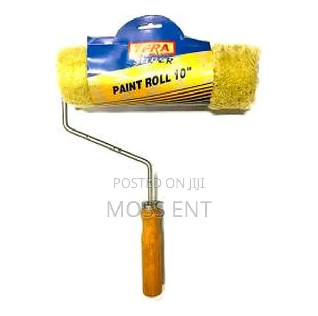 Roller Brush 9 Inch Wood Handle - Rb-Woo · Photo 1