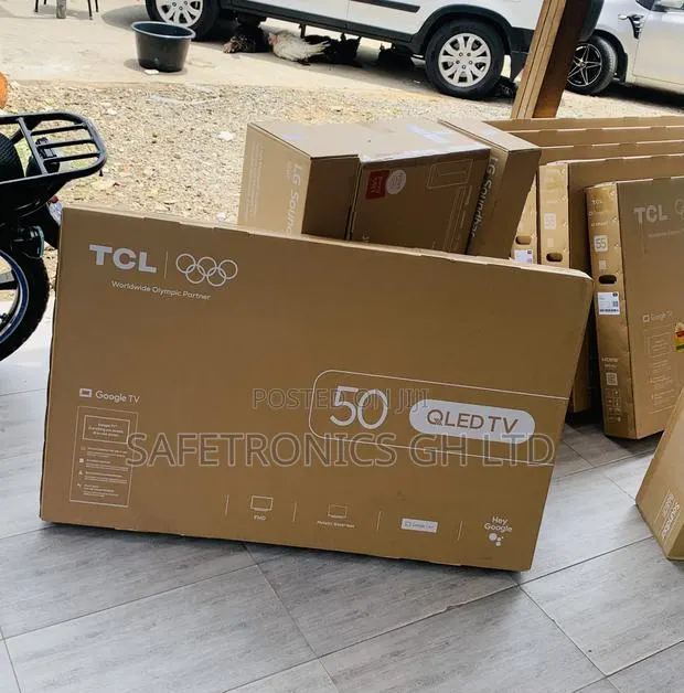 Frameless Sleek TCL 50” Inch Qled Google Tv (50s5k) · Photo 1