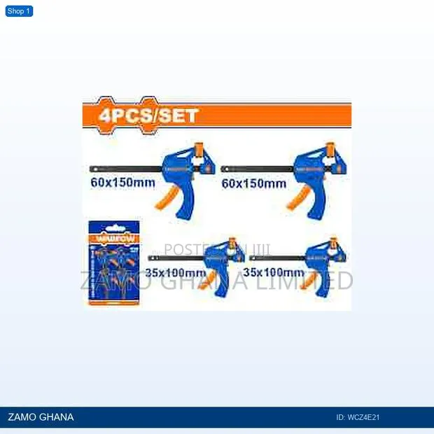 4pcs Quick Bar Clamp - Wcz4e21 · Photo 1