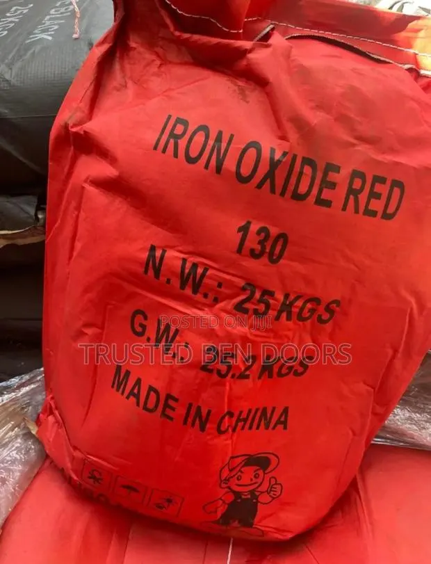Red Colour Iron Oxide Color Pigment for Paint Making · Photo 1