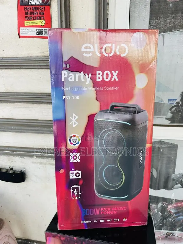 Newly Sealed in Box Pb1-100 Double 6,5"Speaker Bluetooth · Photo 1