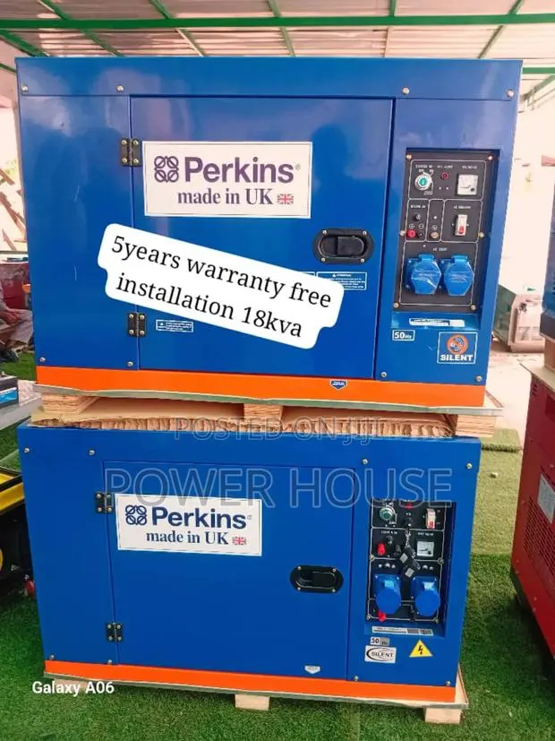 Elegant Pinnacle Obsidian 18kva Perkins Diesel Generator · Photo 1