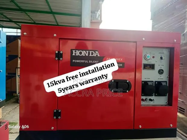 Eclipse Genx Zenith Honda Diesel 15kva Generator Generator · Photo 1