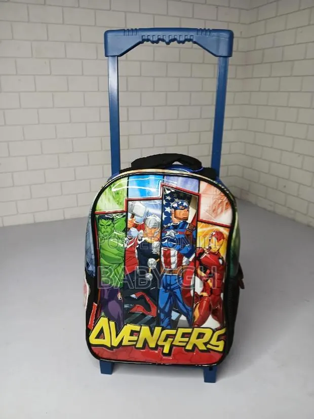 Blue Avengers Trolley Bag for 1-3 Years · Photo 1