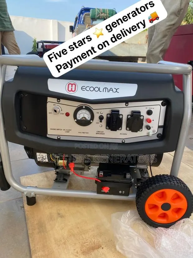 Original Copper Ecoolmax 7.5kva Generator Silent and Better · Photo 1