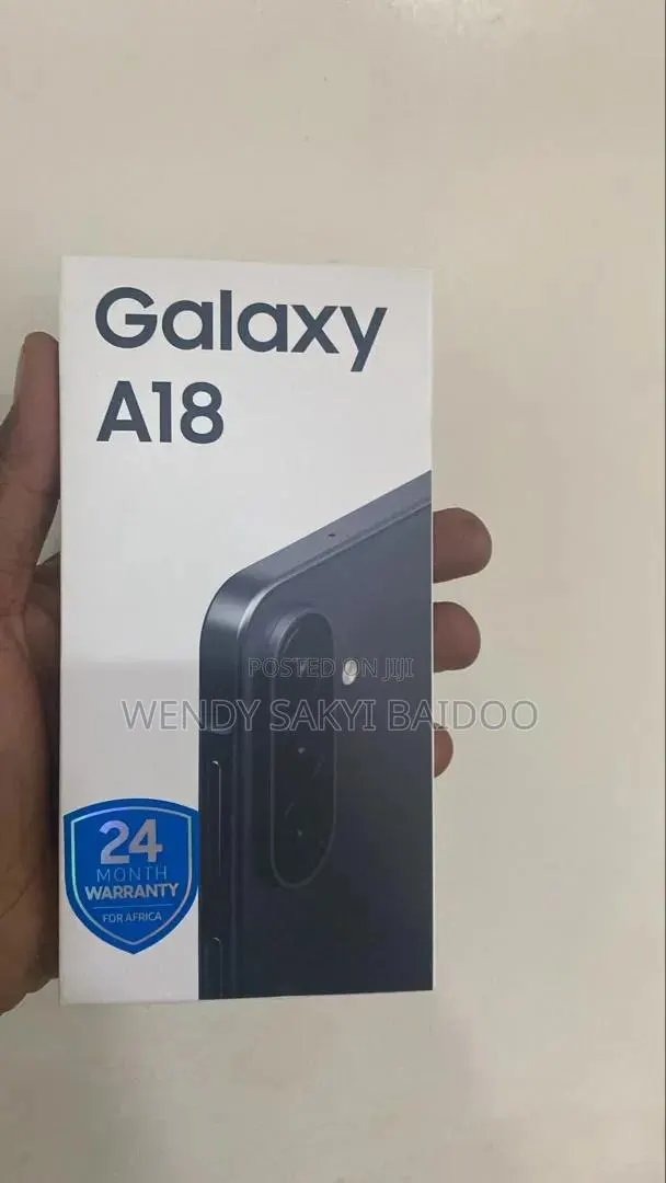 New Samsung Galaxy A18 128 GB Black · Photo 1