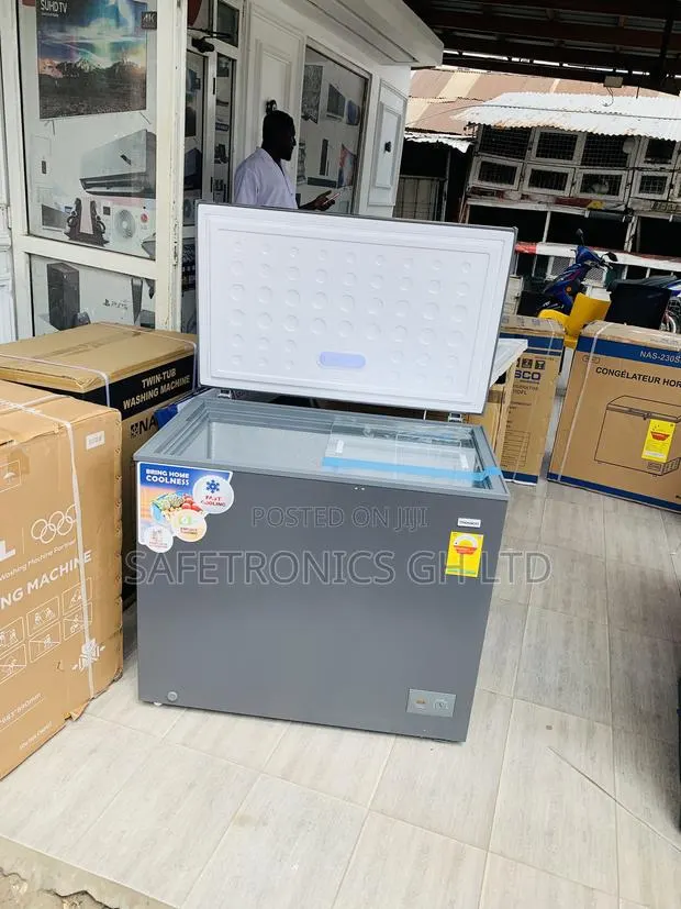 New Nasco NAS-300FL Single-Door Electric Chest Freezer 250 Litres · Photo 1