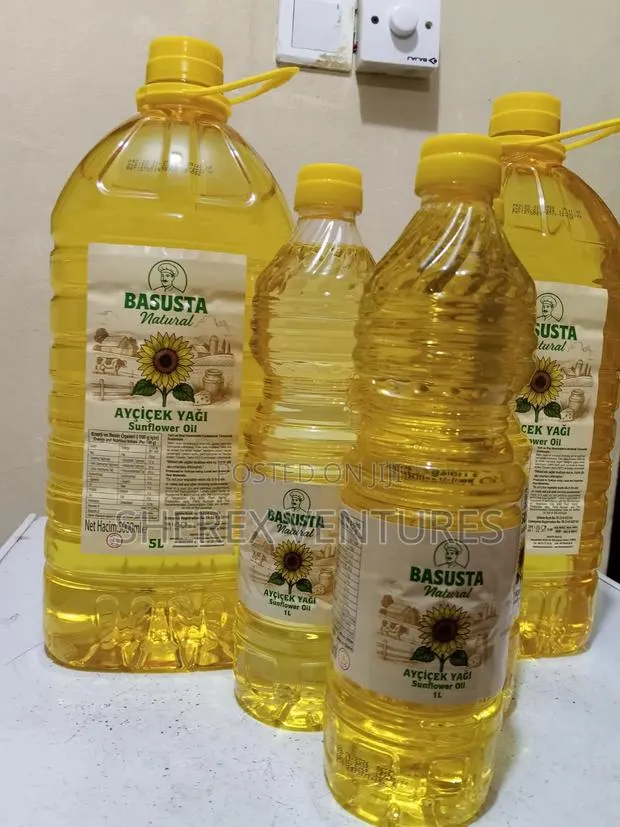 Basusta Sunflower Oil From Turkey 5 Liters and 1 Liter · Photo 1