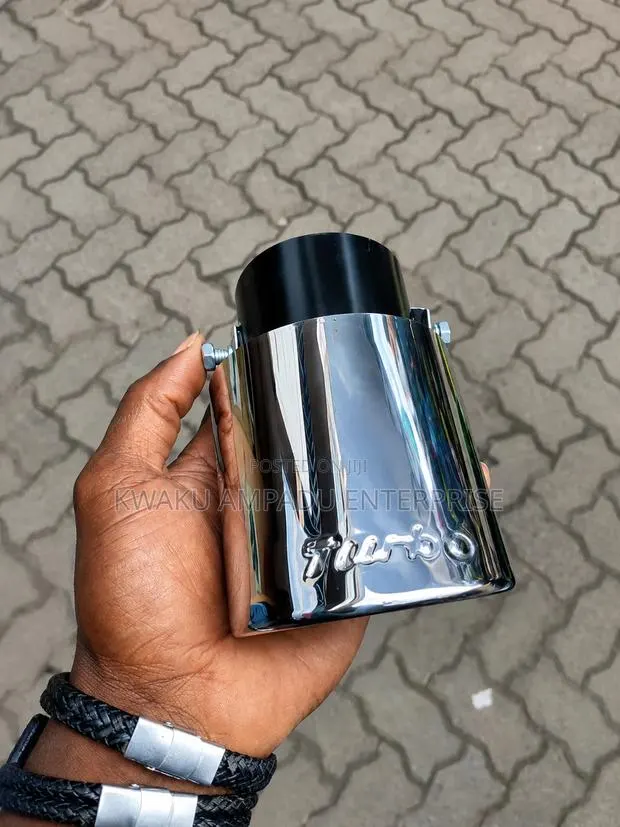 Universal Chrome Turbo Exhaust Mouth · Photo 1