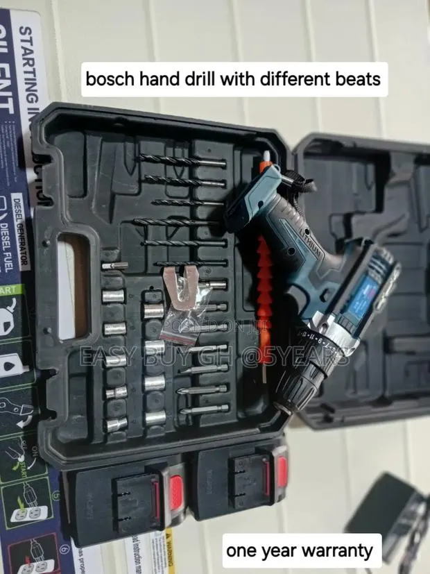 Bosch Hand Drilling Machine With Varieties of 13 Bits · Photo 1