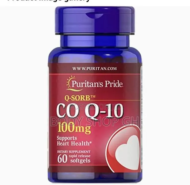Puritan’S Pride Coq10 / 100mg /60 Softgels · Photo 1