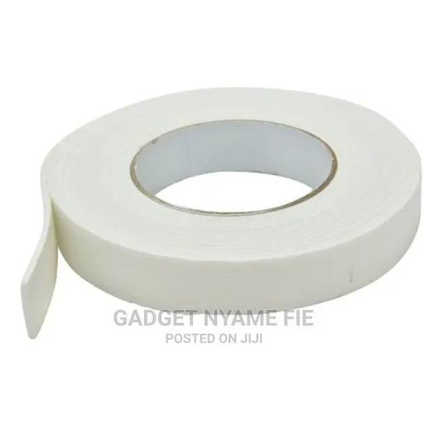 5mx24mm 2pcs/Lot Double Adhesive Tape White Powerful Foam · Photo 1