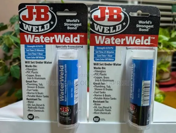 J-B Weld Waterweld Epoxy Putty – Waterproof, Underwater Repair Putty · Photo 1
