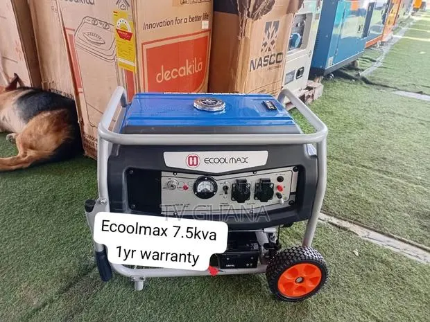 Best Value Ecoolmax 7.5KVA Petrol Genset – Powerful Generator 7.5kva · Photo 1
