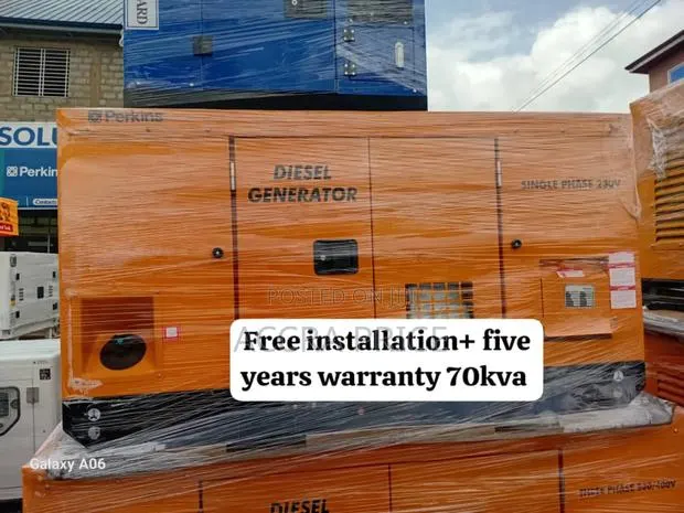 Pinnacle Power Machines 70kva Perkins Diesel Genset 100kw · Photo 1