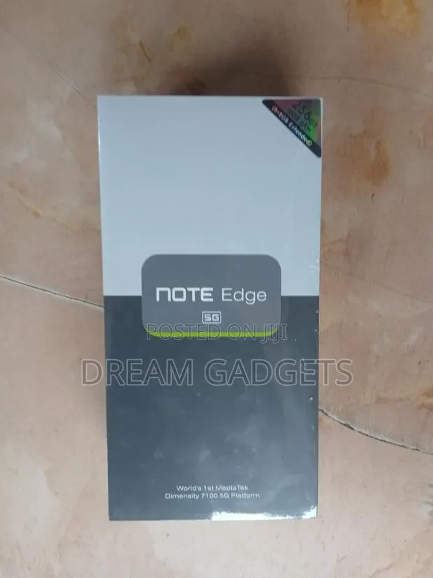 New Infinix Note Edge 256 GB Black · Photo 1