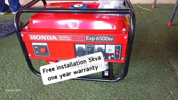 Heavy-Duty Honda 5kva Petrol Generator – Buy With Confidence. 5kva · Photo 1