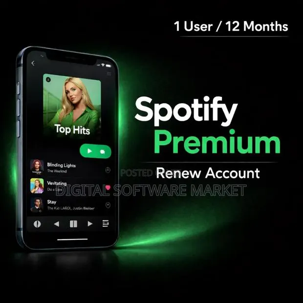 Spotify Premium – 1 User Renew Account | 12 Month Subsription · Photo 1