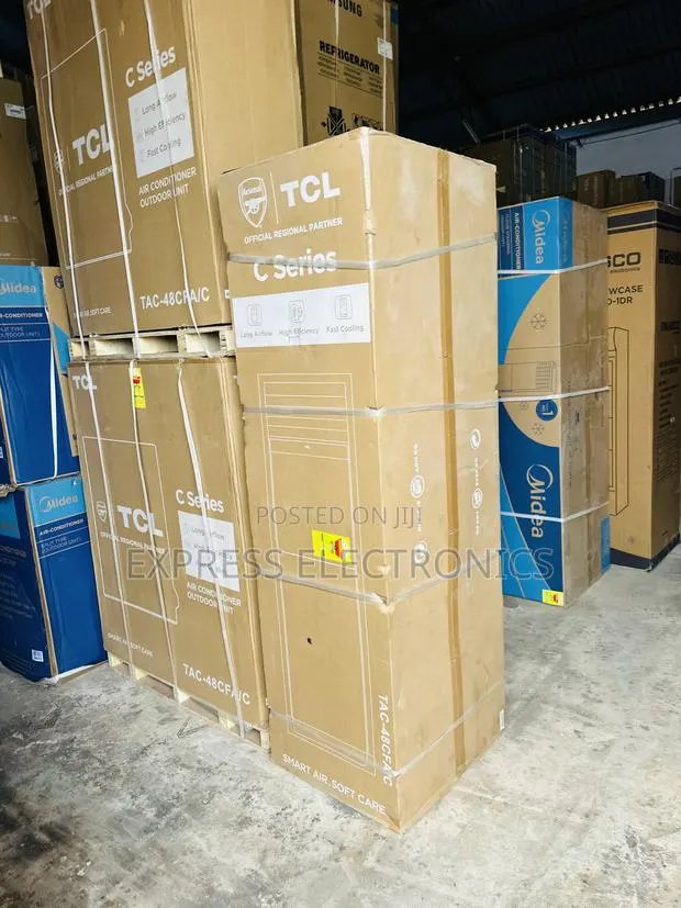 Ultra Modern Sleek Floor Standing Air Conditioner 5hp TCL Ac · Photo 1