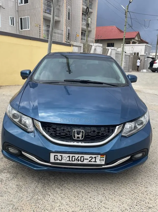 Honda Civic 2014 Blue · Photo 1