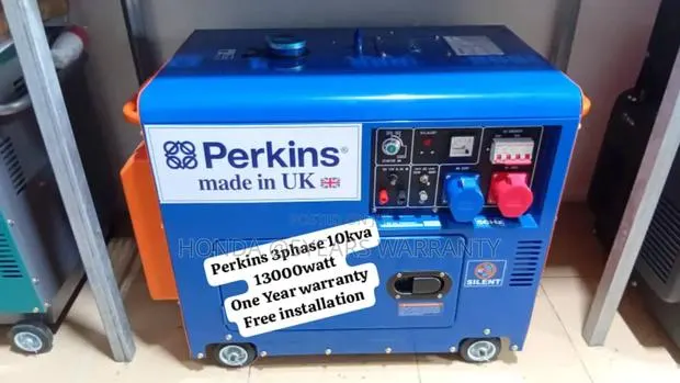 Energy Experts Perkins 3phase 10kva 13000wax Generator 10kva · Photo 1