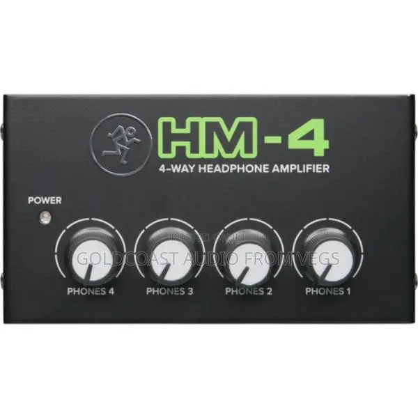 Mackie Hm-4 4-Way Headphones Amplifier · Photo 1