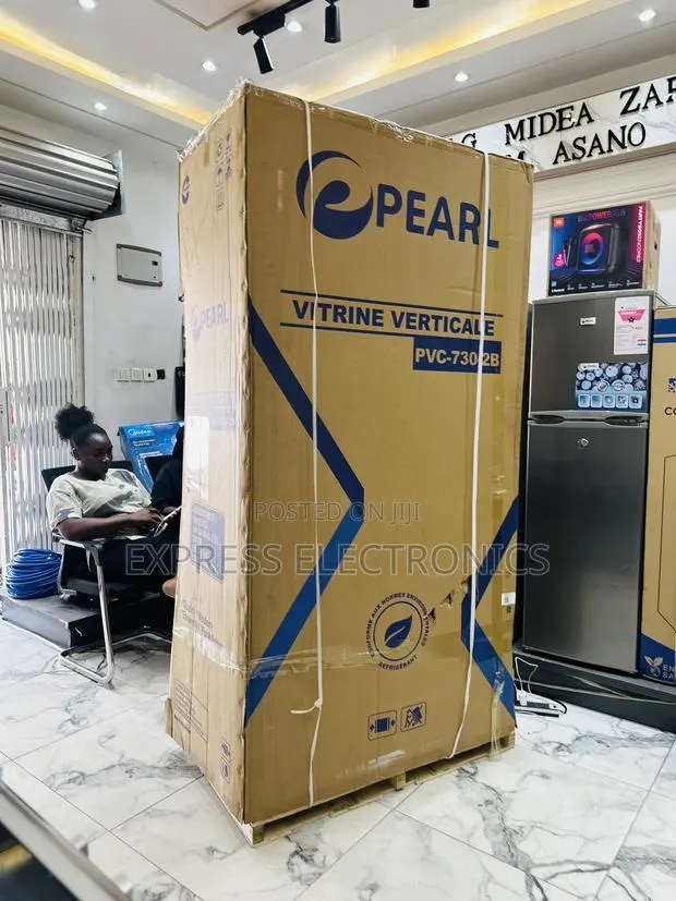 Text T Us Your Display Fridge PVC-730-2b 610l Two Door · Photo 1