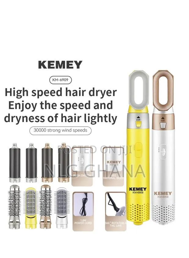 9-in-1 Super Quality Hair Dryer 30000rpm Replaced Multi Comb. Ghx6881 · Photo 1