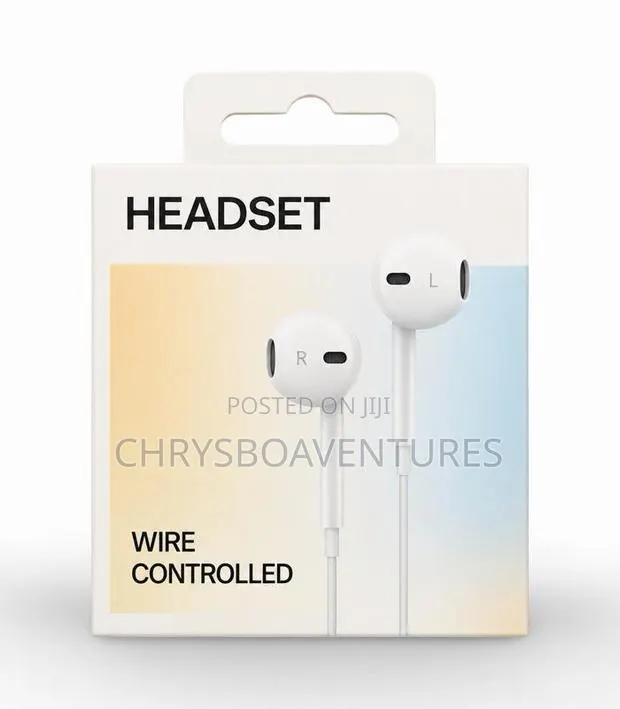 Brand New Headset Wire Controlled · Photo 1