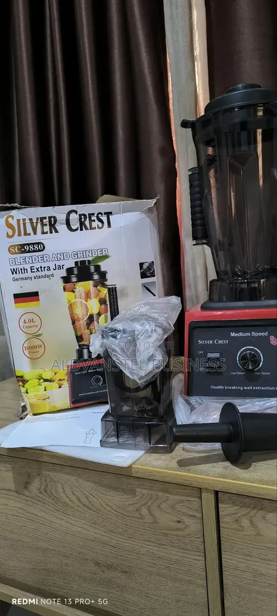 4L Silver Crest Blender · Photo 1