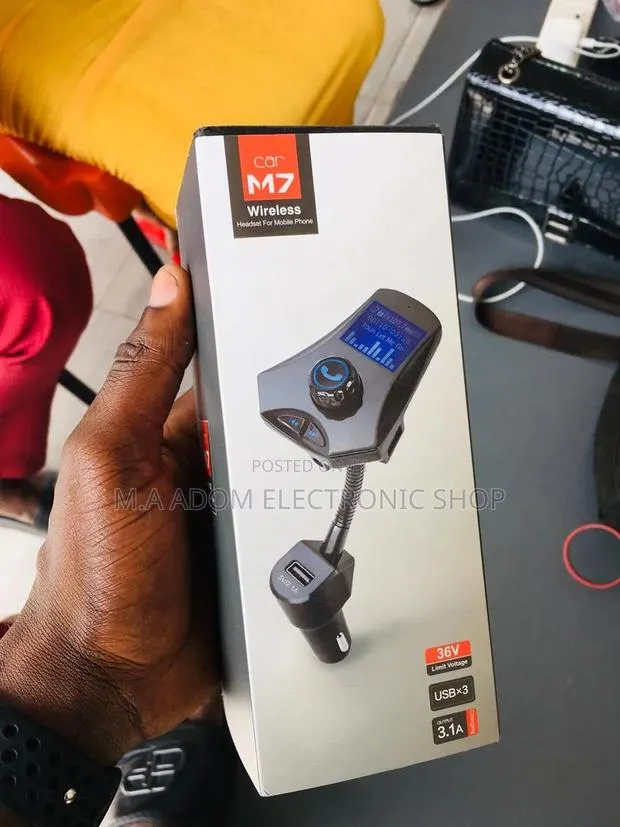 M7 Bluetooth Car Kit: Drive Safer, Stay Connected · Photo 1