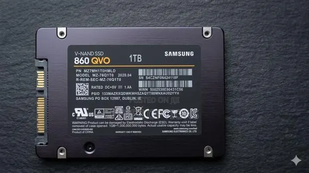 Samsung Sata v - Nand SSD 860 QVD 1tb · Photo 1