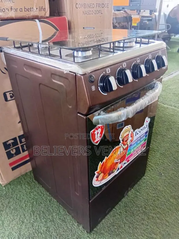 Icona 4 Burners Gas Cooker – Quality Cooking Made Simple · Photo 1