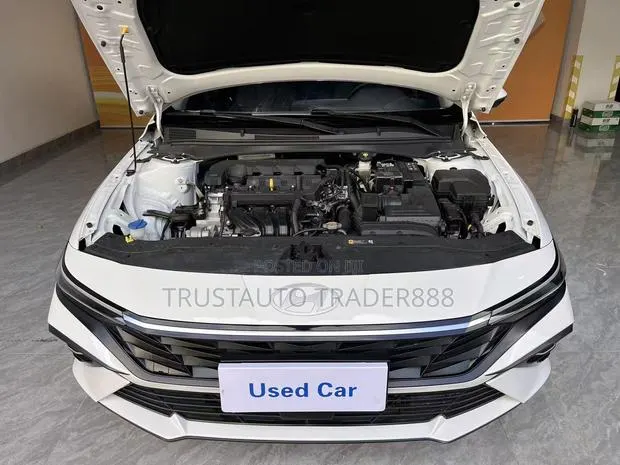 Hyundai Elantra 2024 White · Photo 1