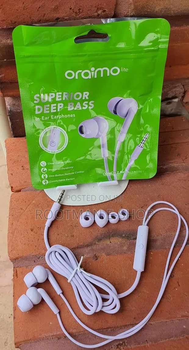 Purple Oraimo Earbuds Conch 2 Neo · Photo 1