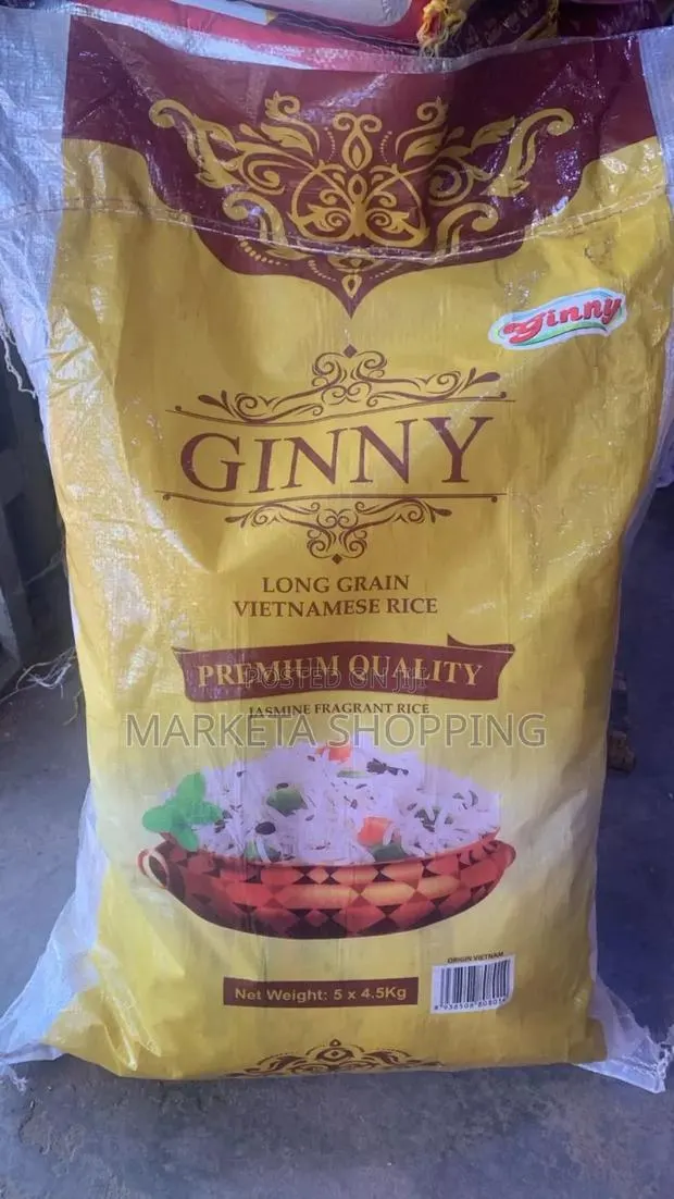 Ginny Long Grain Jasmin Rice 5x4.5kg · Photo 1
