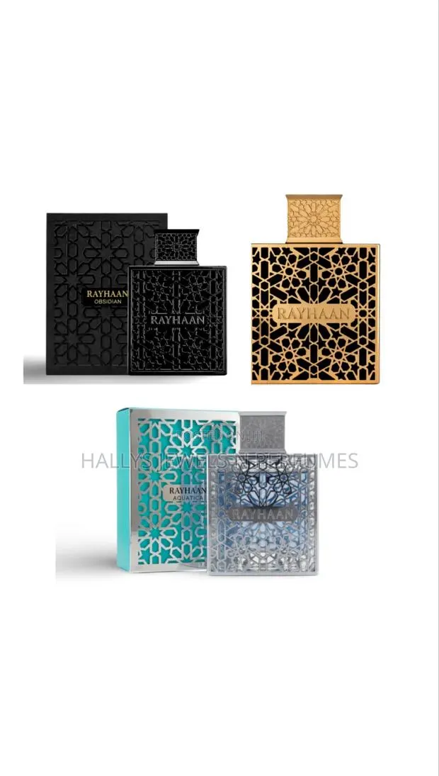 Rayhaan (Obsidian, Aquatica, Elixir) Perfumes, 100ml, Men's · Photo 1