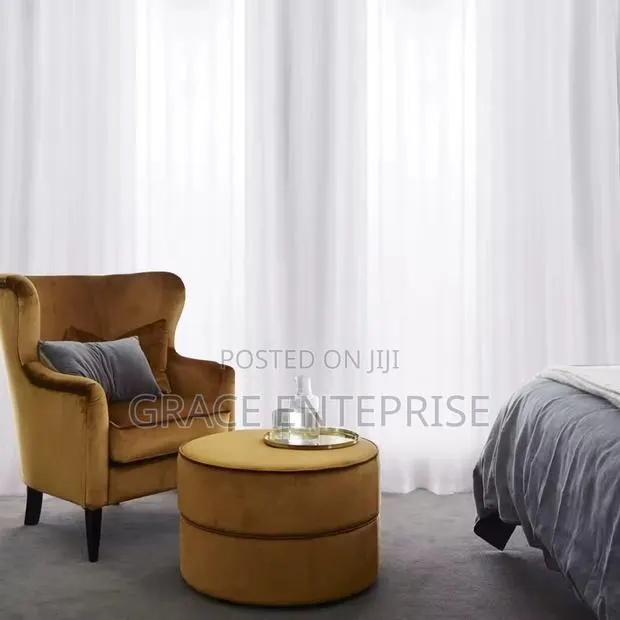 Neat and Affordable Voile 2in1 Curtains in High Quality · Photo 1