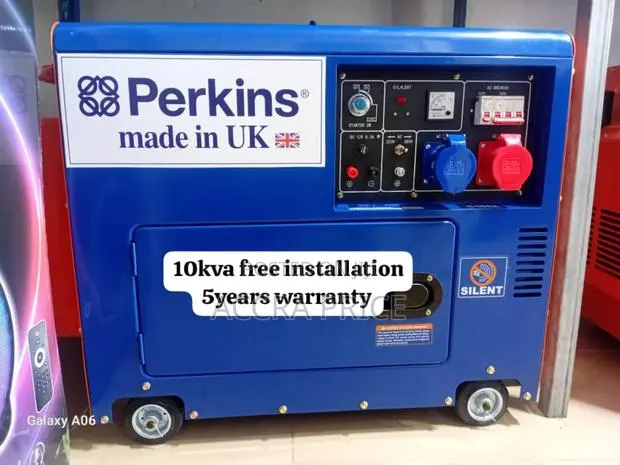 Smart Power for a Smarter World Perkins 10kva Diesel Silent · Photo 1