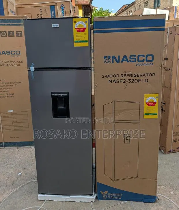 Nasco D2-320 Top Freezer Fridge With Dispenser *280 Liters * · Photo 1