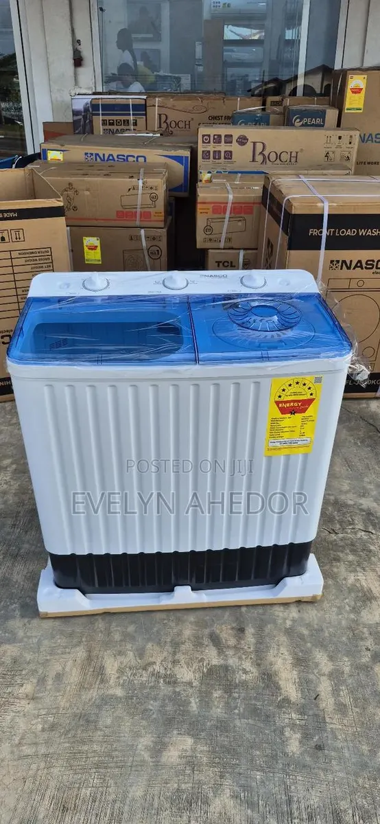 Nasco 10kg Twin Tab White Colour Available.For Cool Price · Photo 1