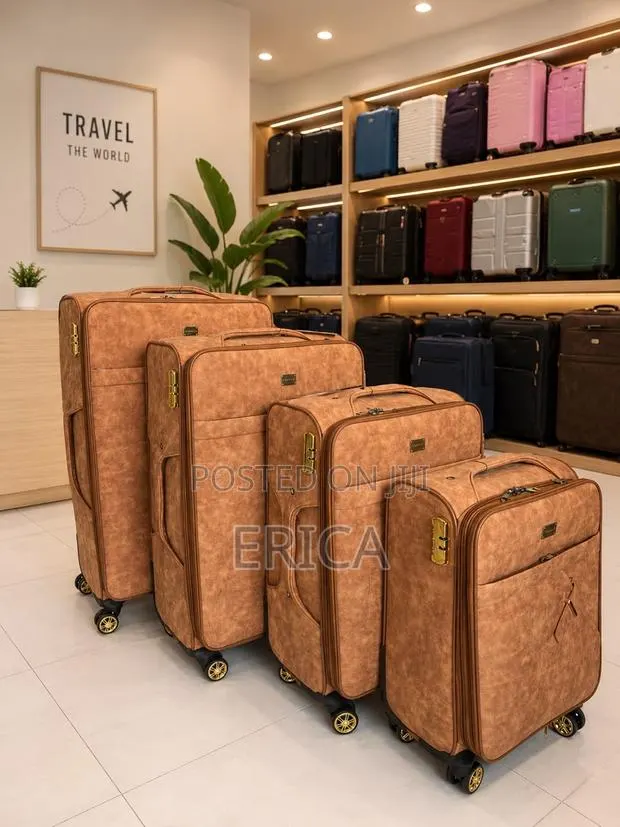 Travel in Luxury- Four in One Quality Leather Suitcase · Photo 1
