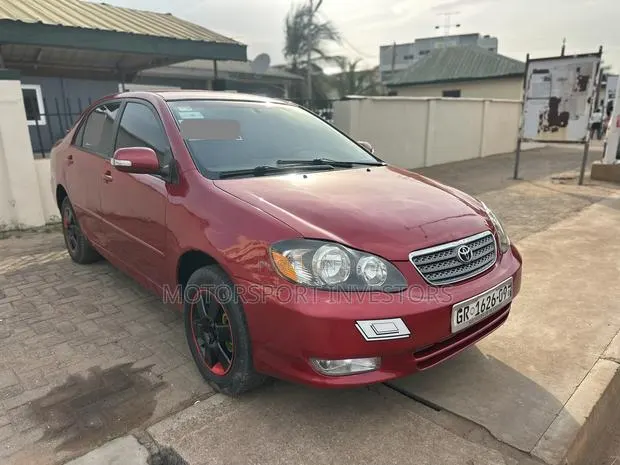 Toyota Corolla 1.8 VVTL-i TS 2007 Red · Photo 1