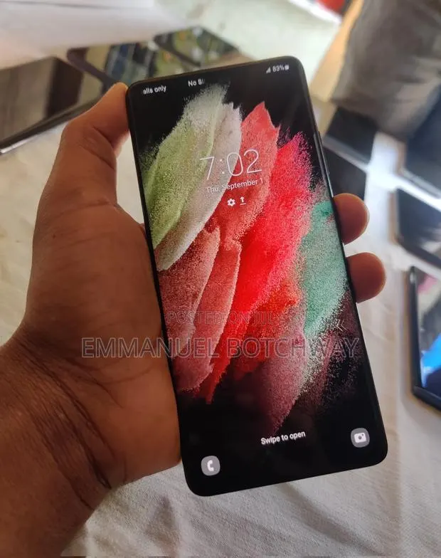 Samsung Galaxy S21 Ultra 5G 256 GB Silver · Photo 1