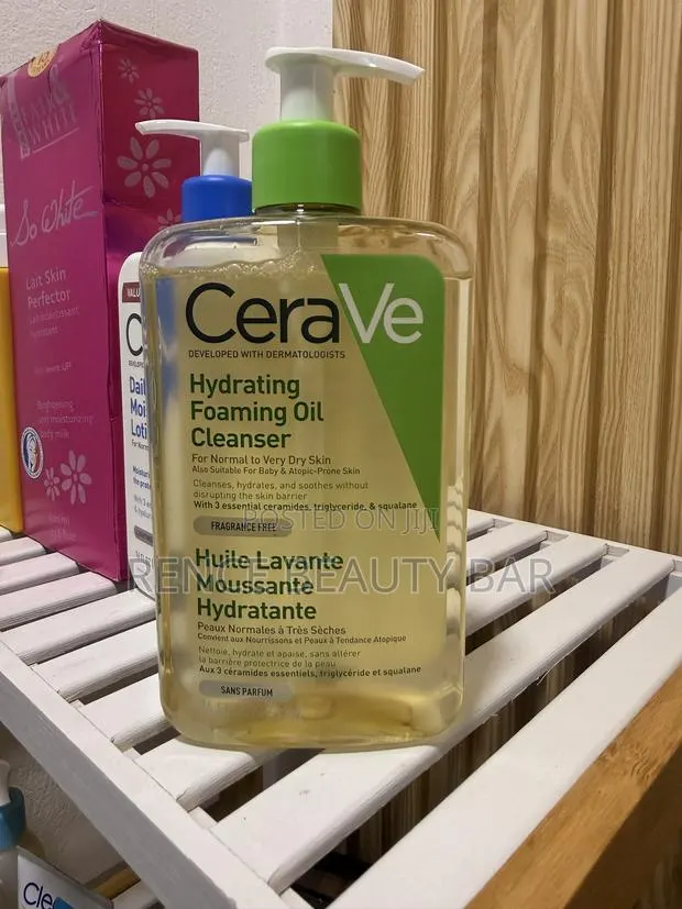 Cerave Hydrating Foaming Oil Cleanser -473ml · Photo 1