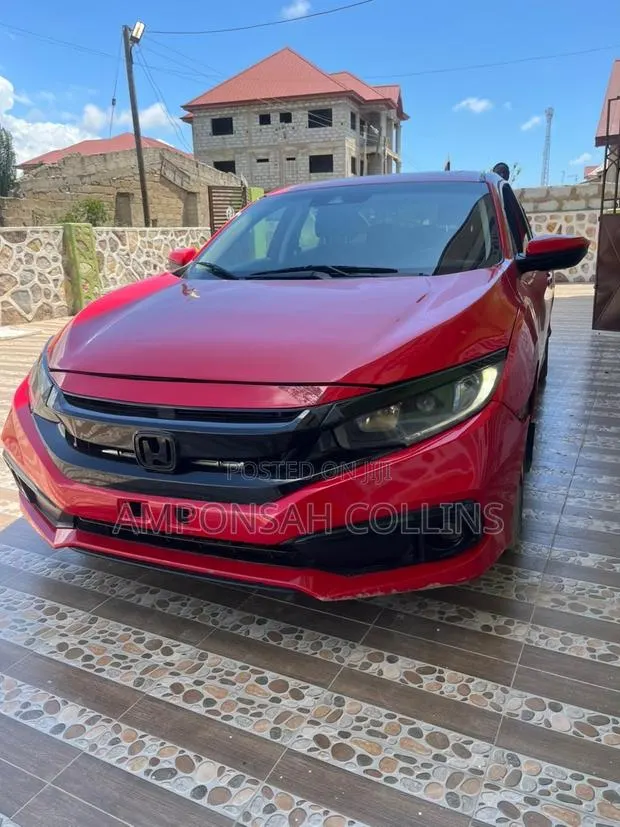 Honda Civic 2019 Red · Photo 1